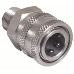 1/4" Threaded Quick Disconnect Coupler for Thumb Air Control Valve